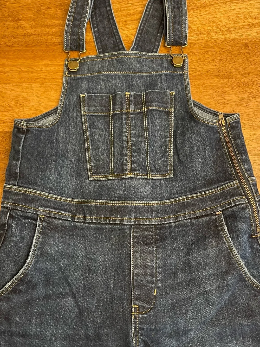 GAP Dark Blue Denim Jeans Overalls sz12